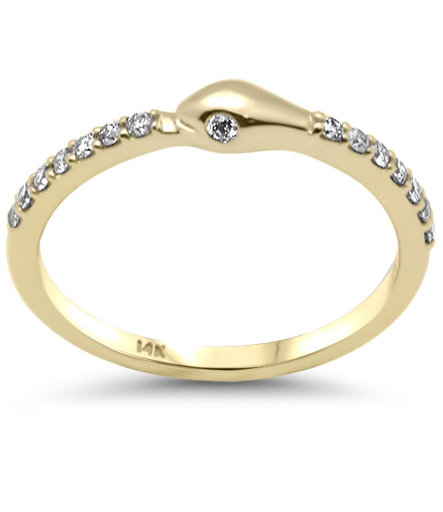 Simple Snake Stacking Ring
