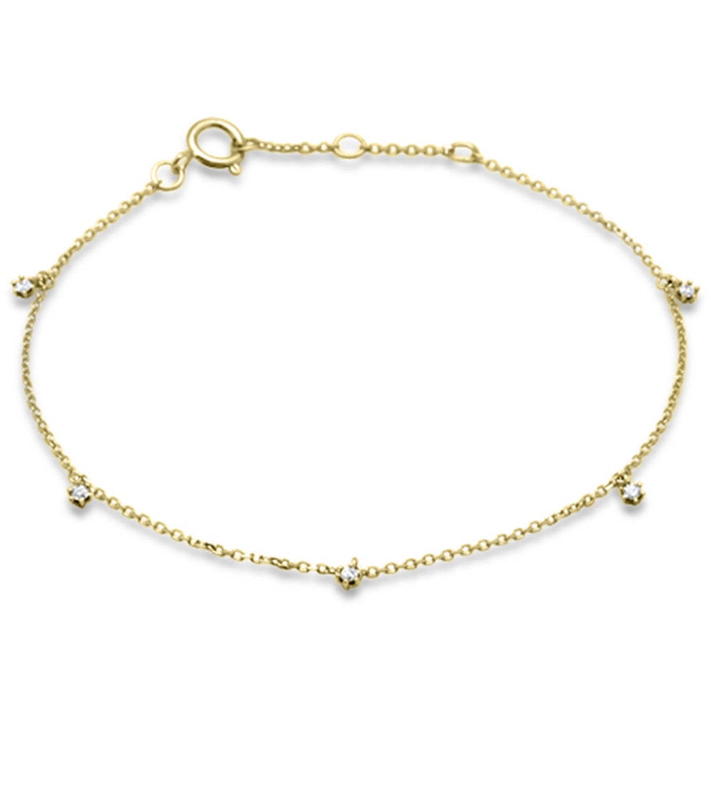 Diamond Dangle Bracelet
