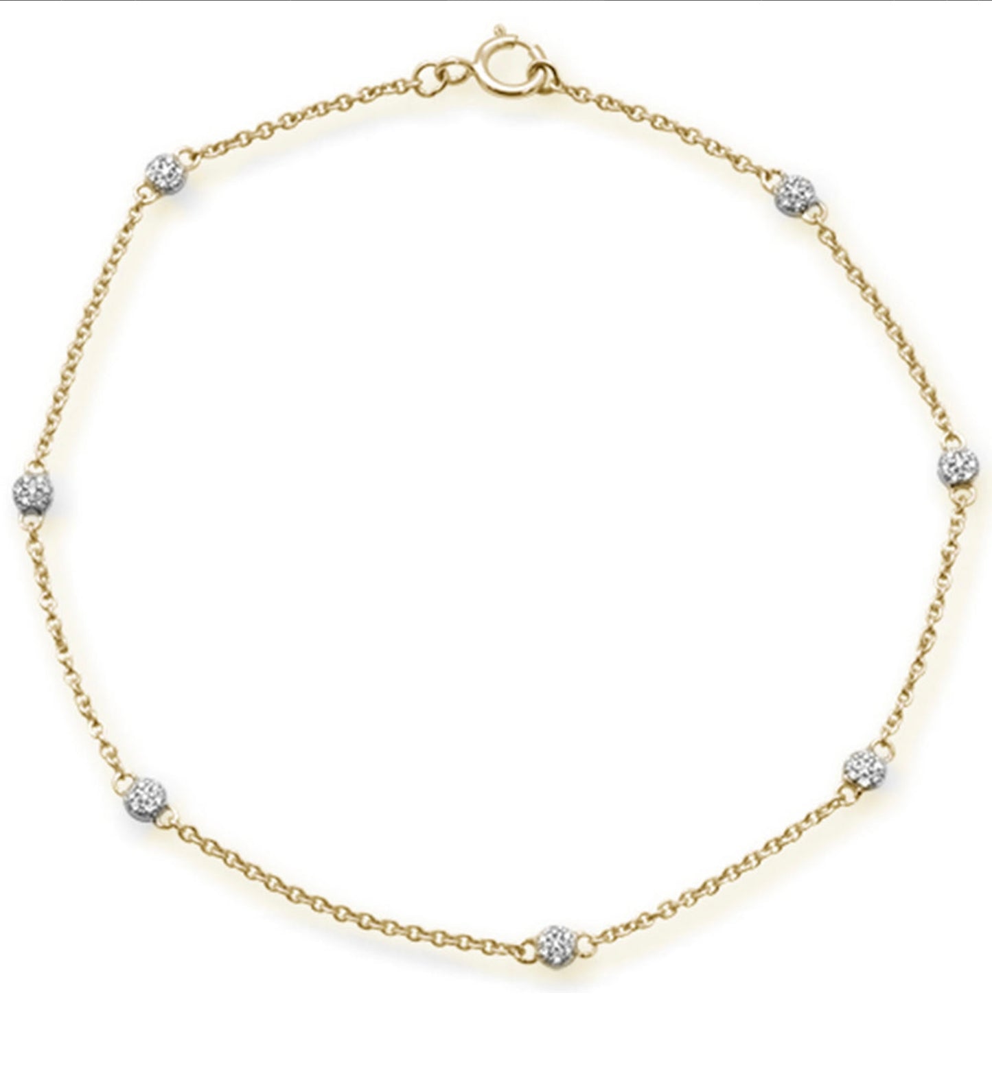 7 Station Diamond Bracelet
