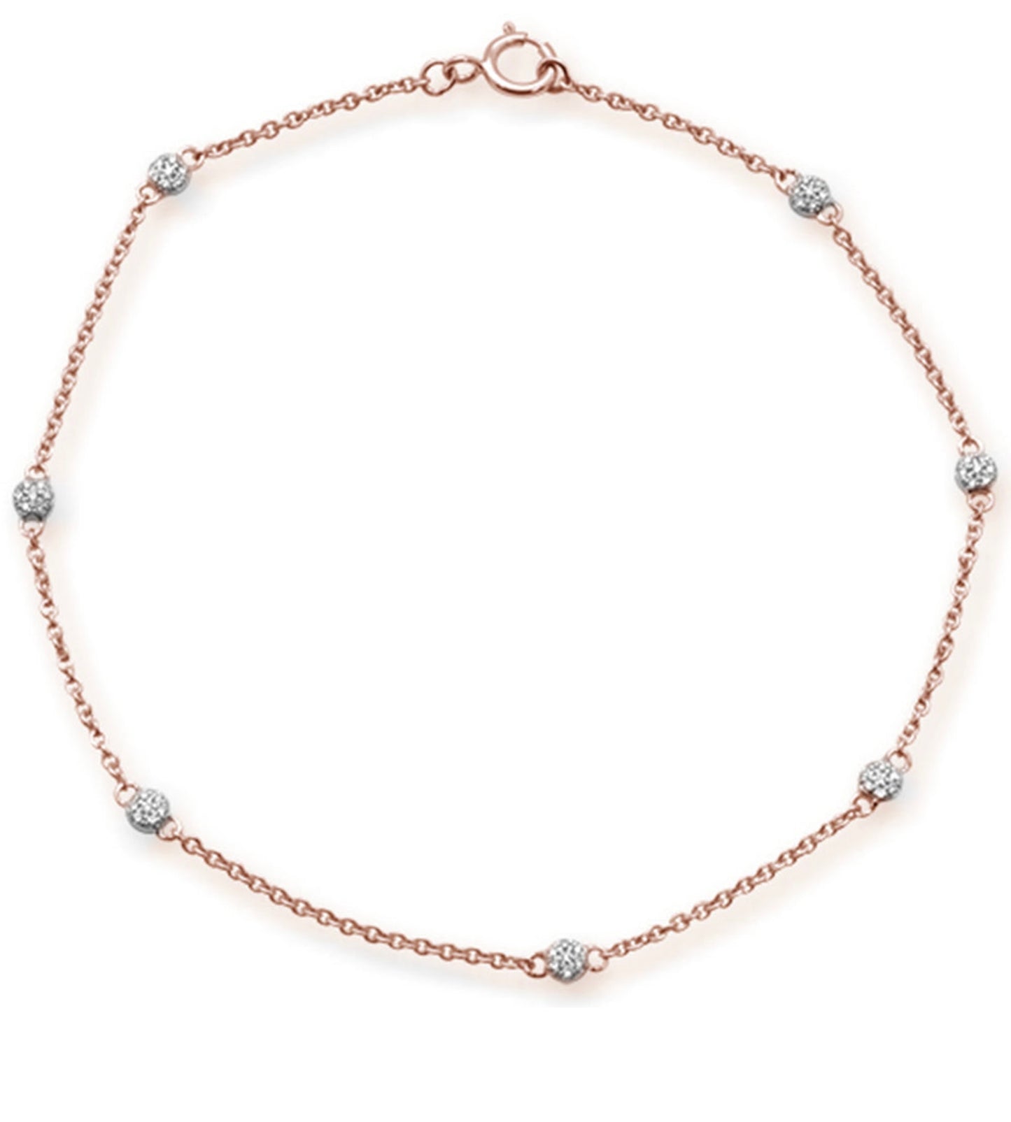 7 Station Diamond Bracelet