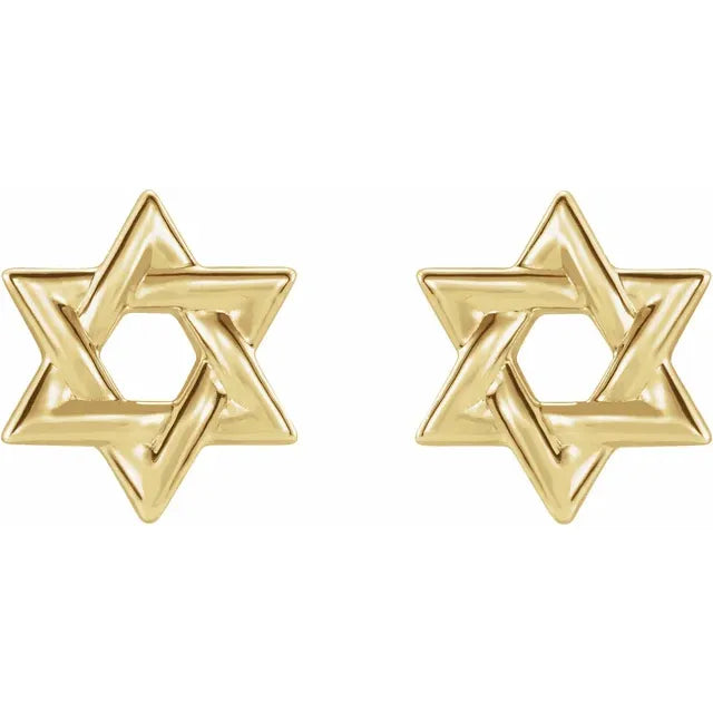 Star of David Earrings