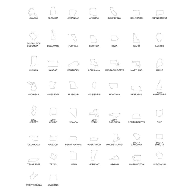 State with Heart Pierced City Necklace (EMAIL TO ORDER)