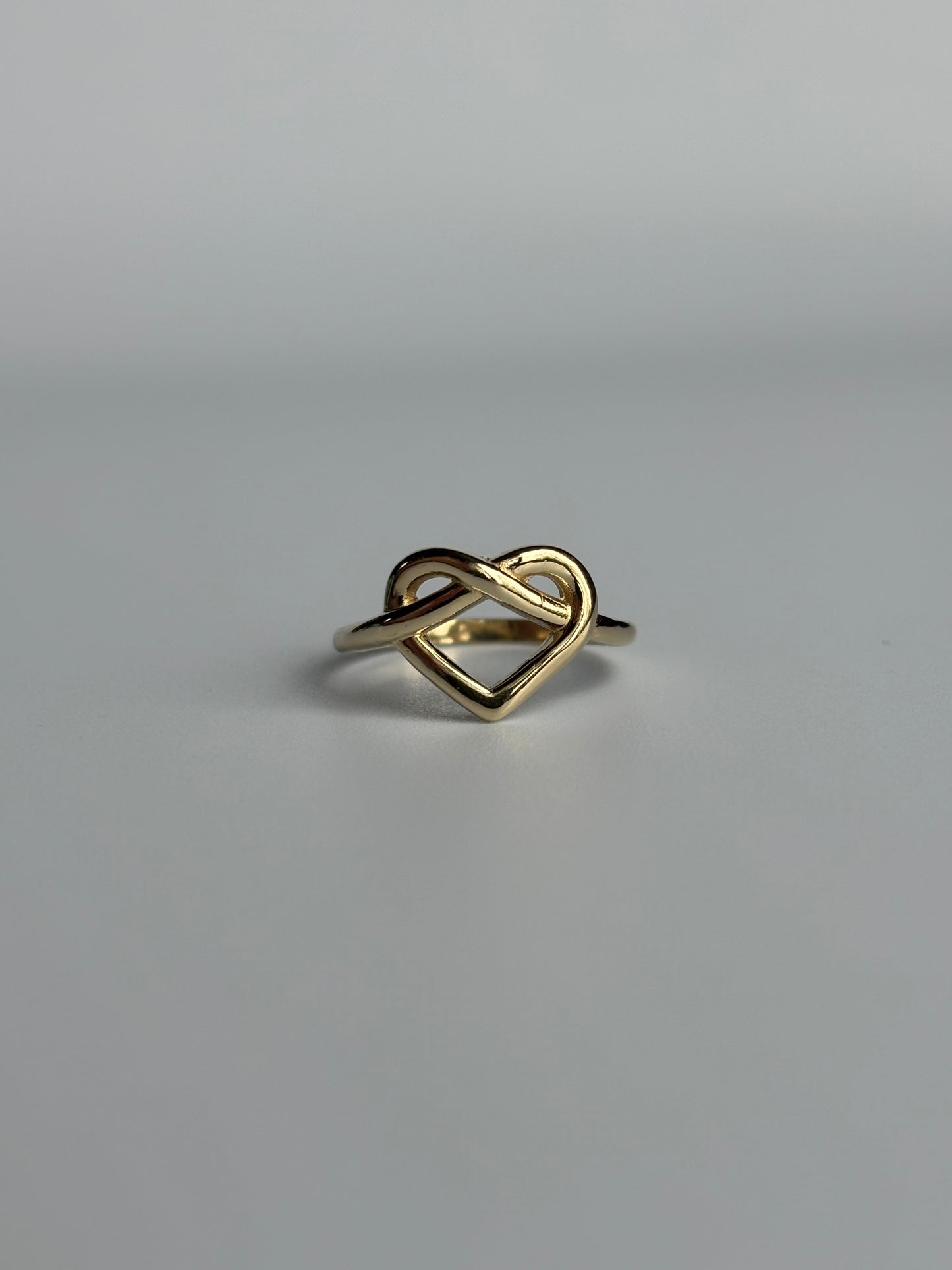 Pretzel Heart Ring