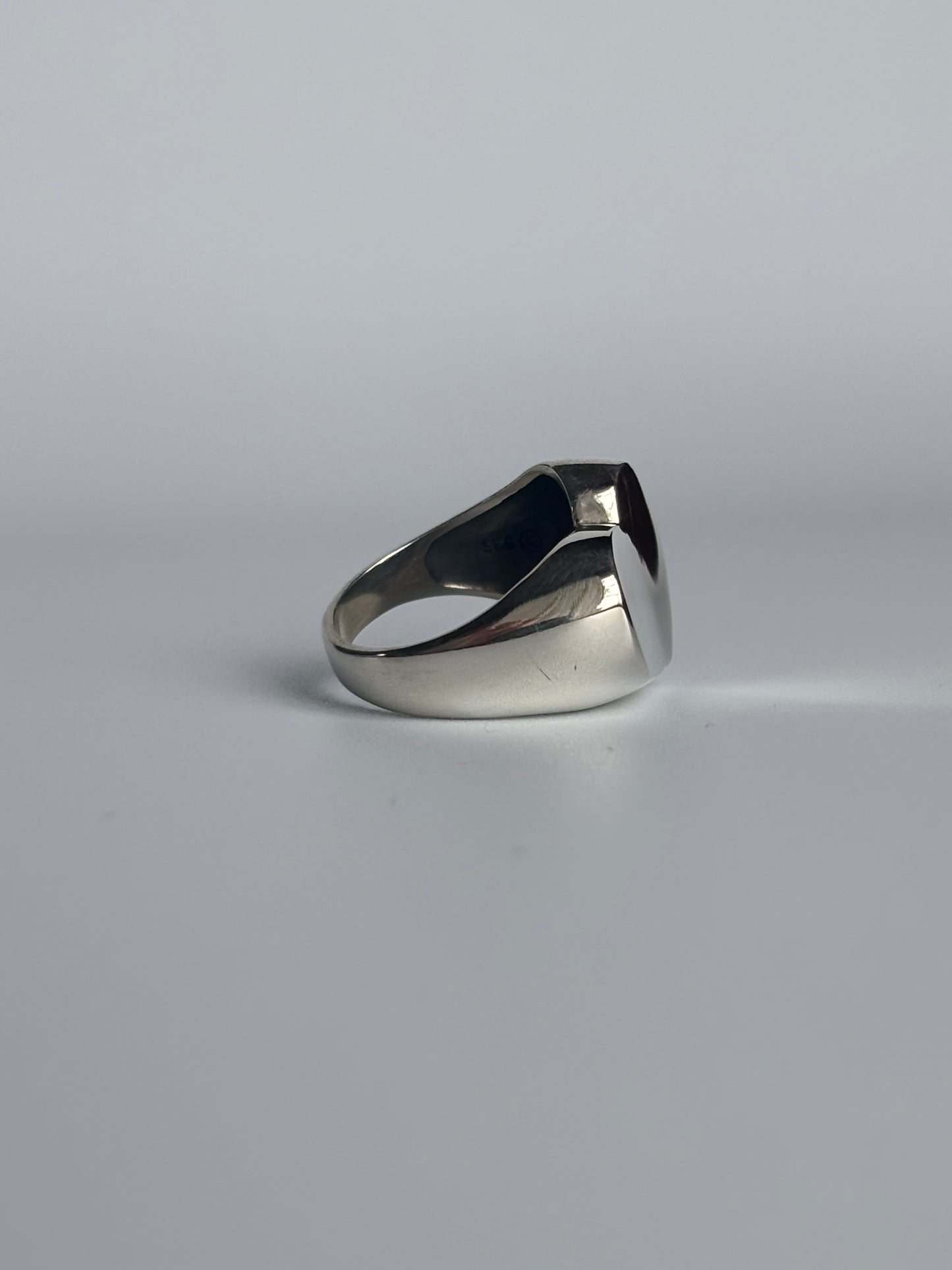 Chunky Sliver Heart Ring