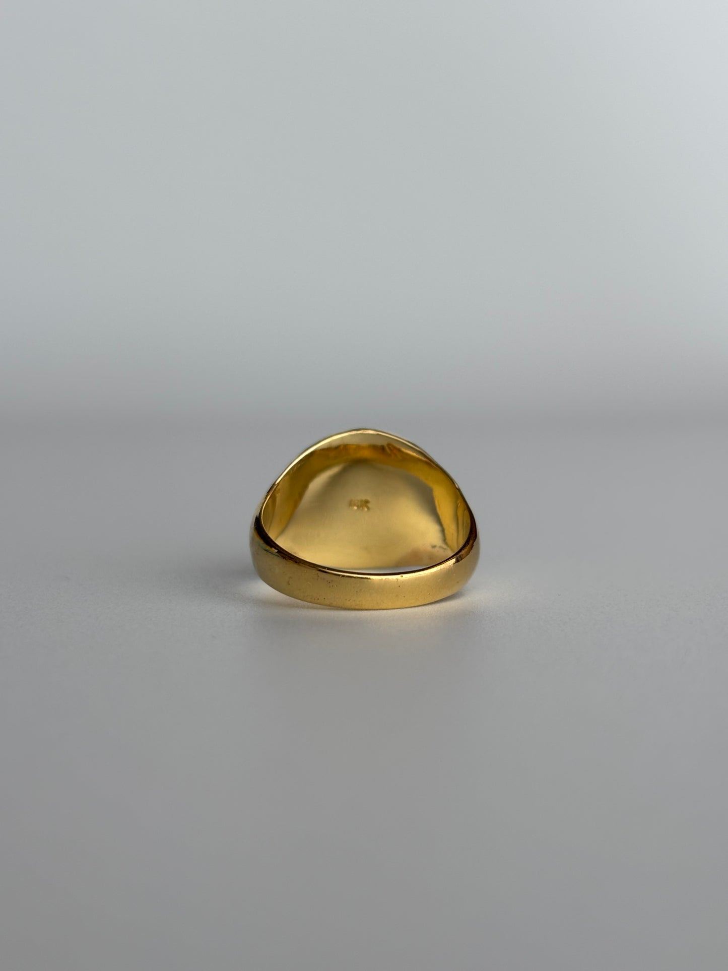 Diamond Accent Signet Ring