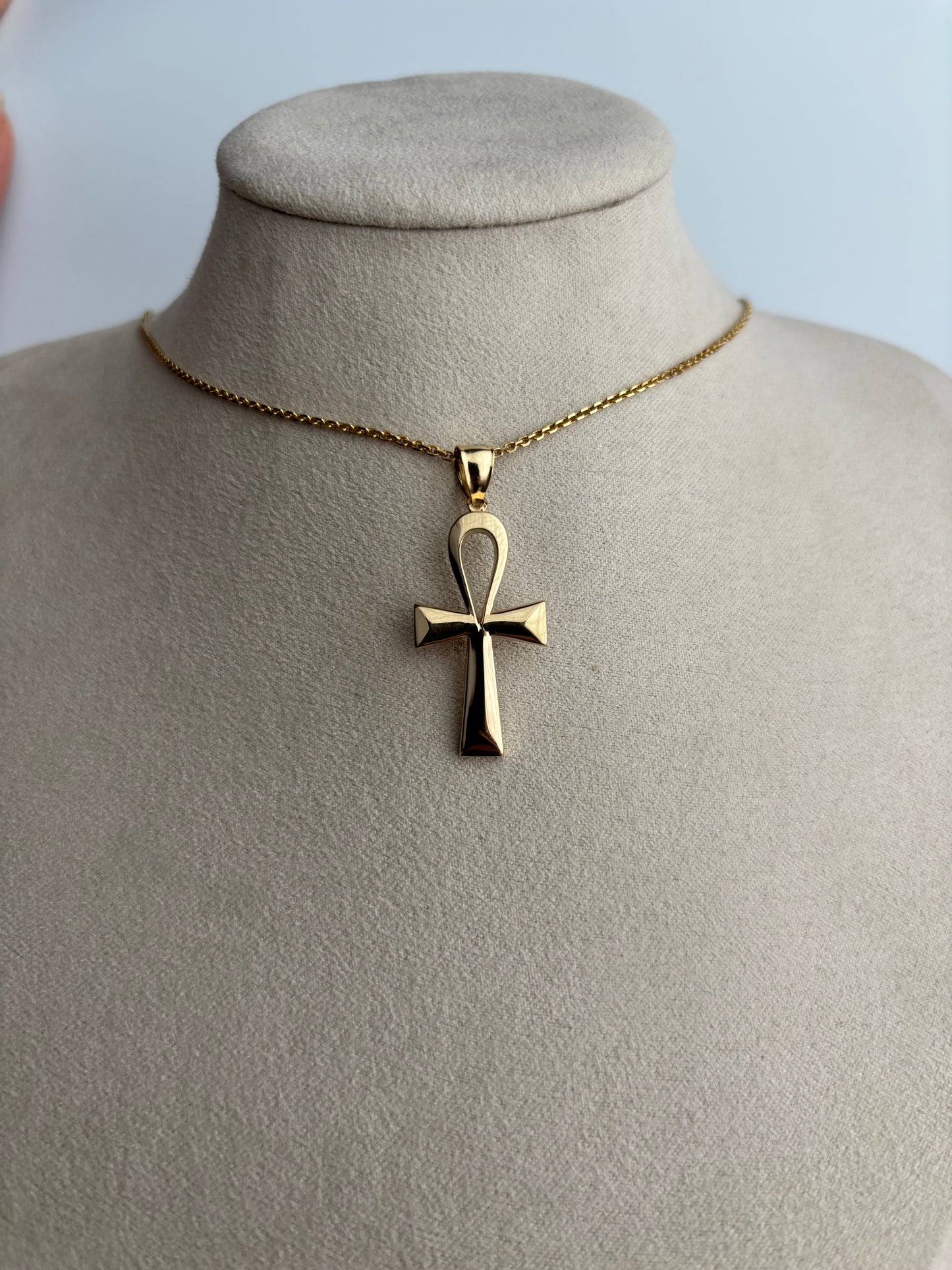 Gold Ankh Charm