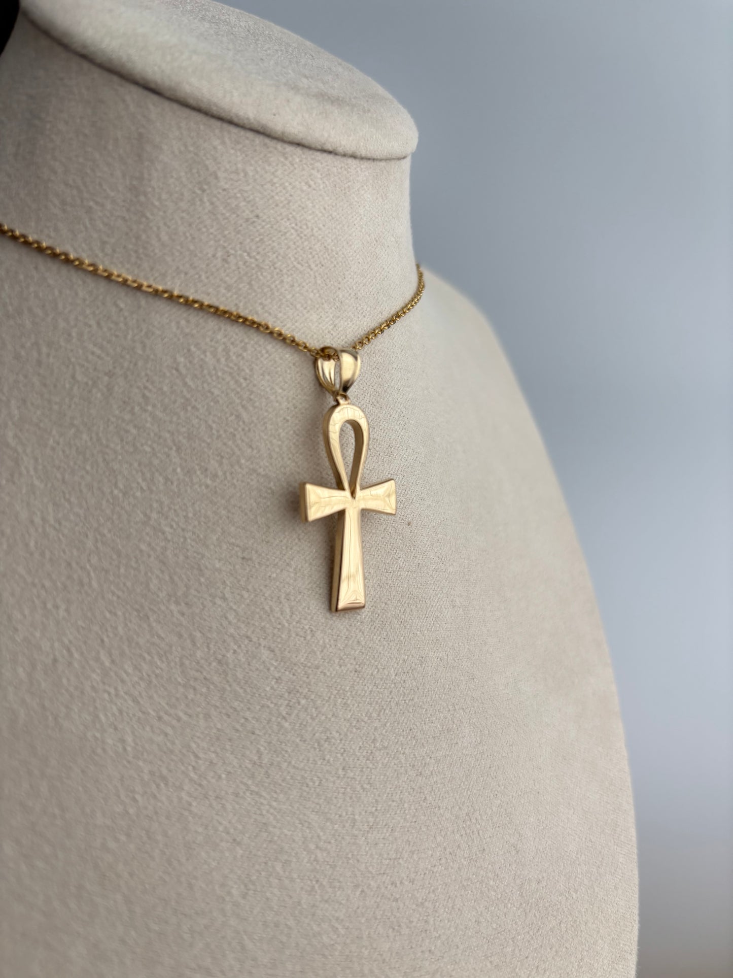 Gold Ankh Charm