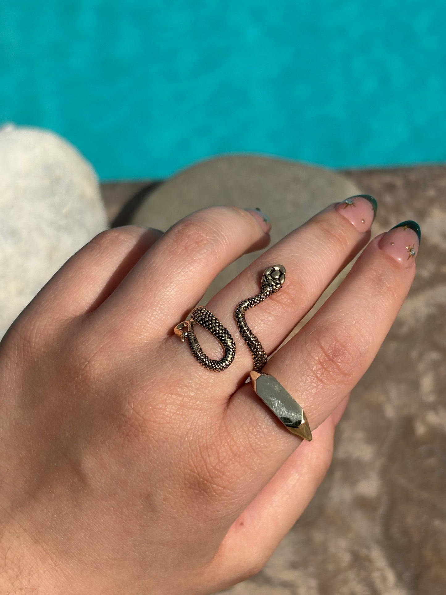 Wrap Around Snake Ring