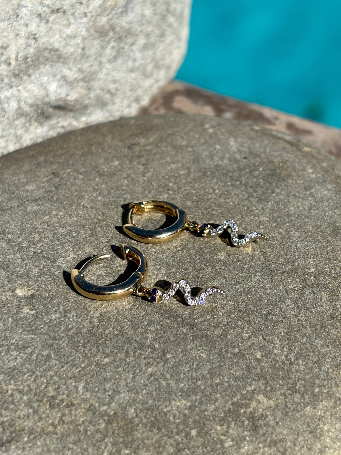 Dangle Snake Earring