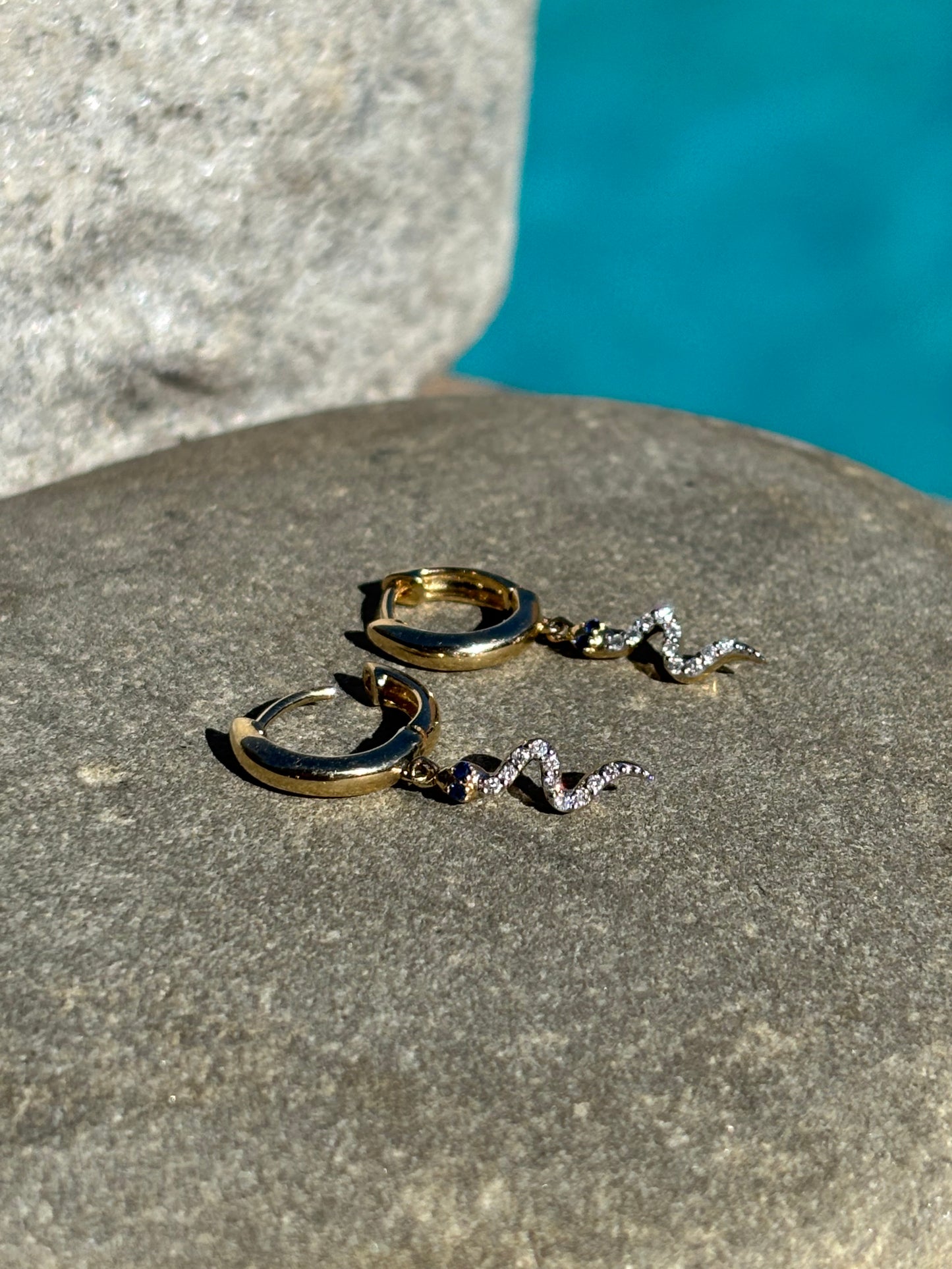 Dangle Snake Earring