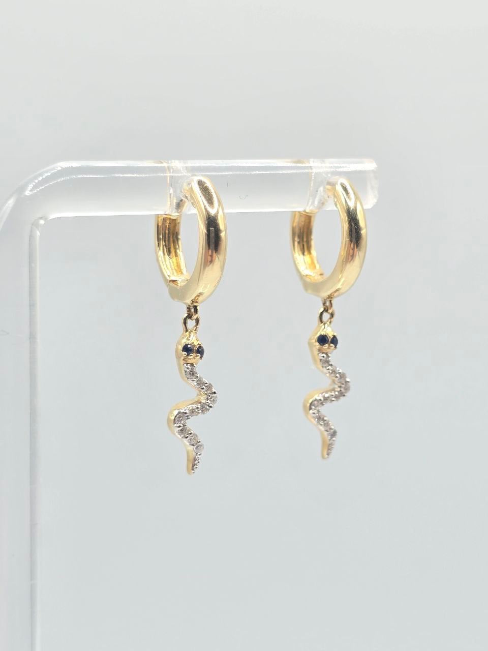 Dangle Snake Earring