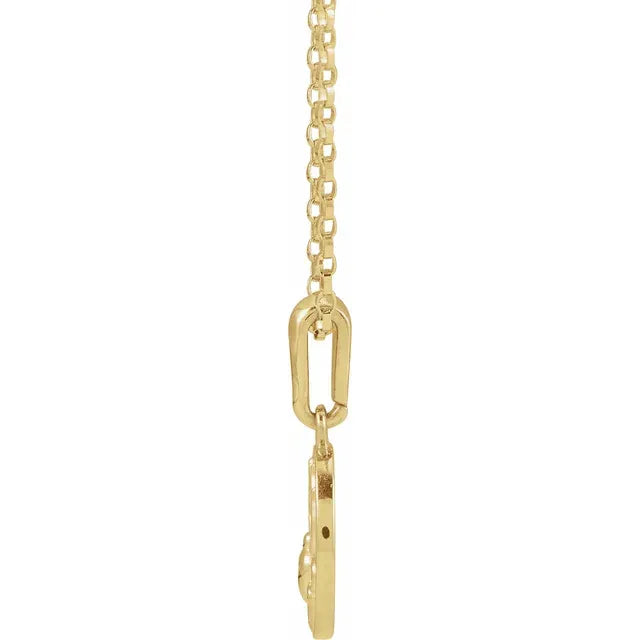 Spider and Ruby Amulet Necklace