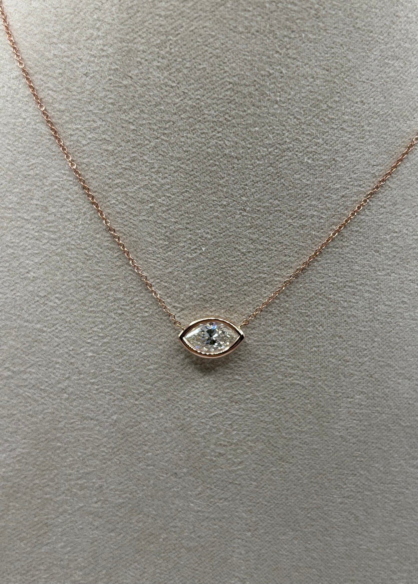 Marquise Diamond Necklace