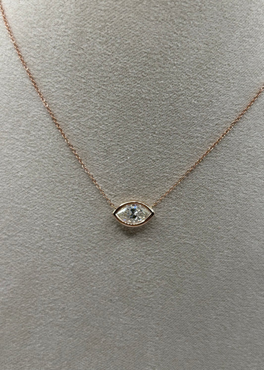 Marquise Diamond Necklace