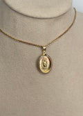 Oval Guadalupe Charm