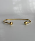 Ball End Open Bangle