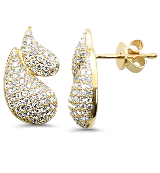 Double Diamond Drip Earrings