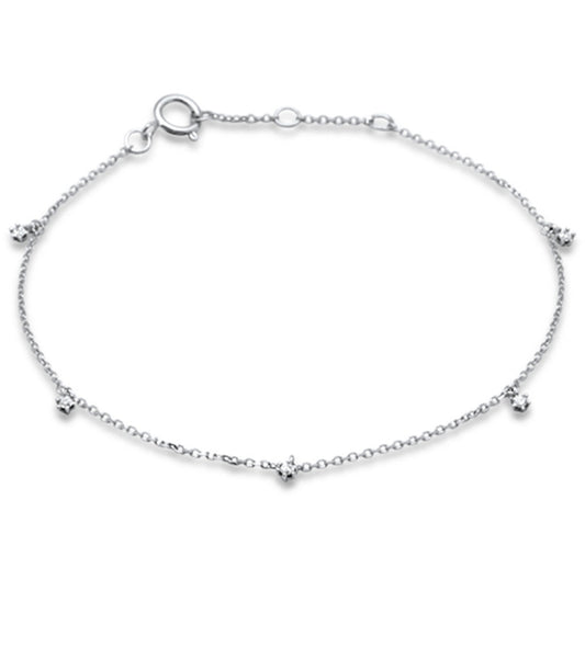 Diamond Dangle Bracelet