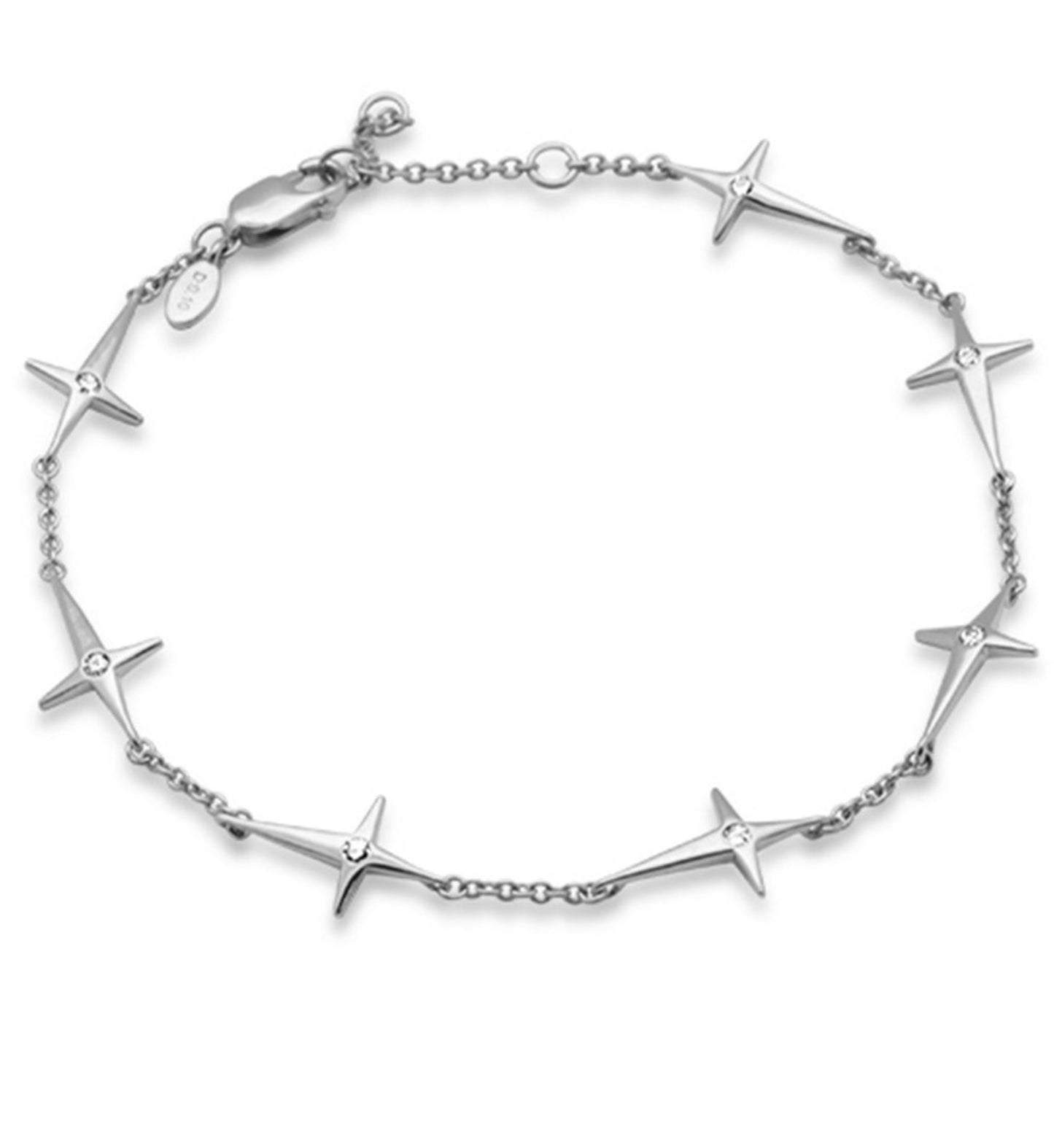Gold Star Link Bracelet