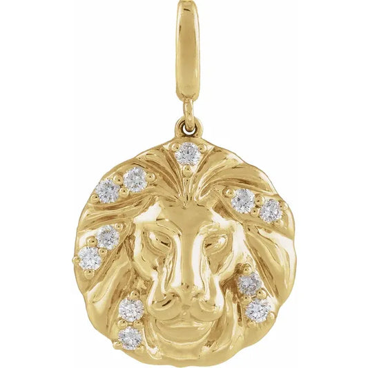 2D Lion Charm