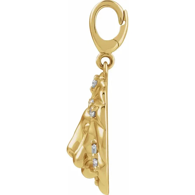 2D Lion Charm