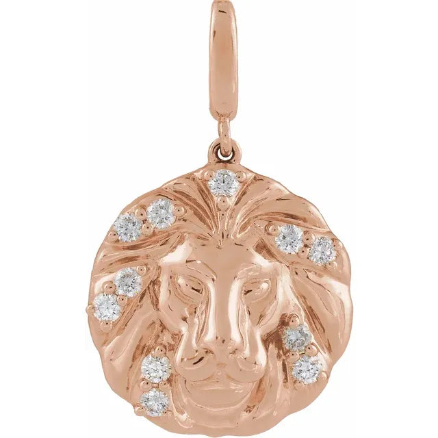 2D Lion Charm