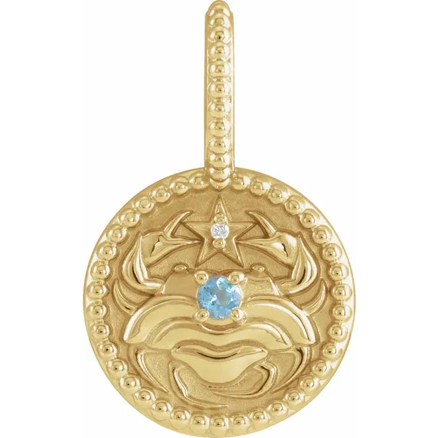 Zodiac and Gemstone Charms