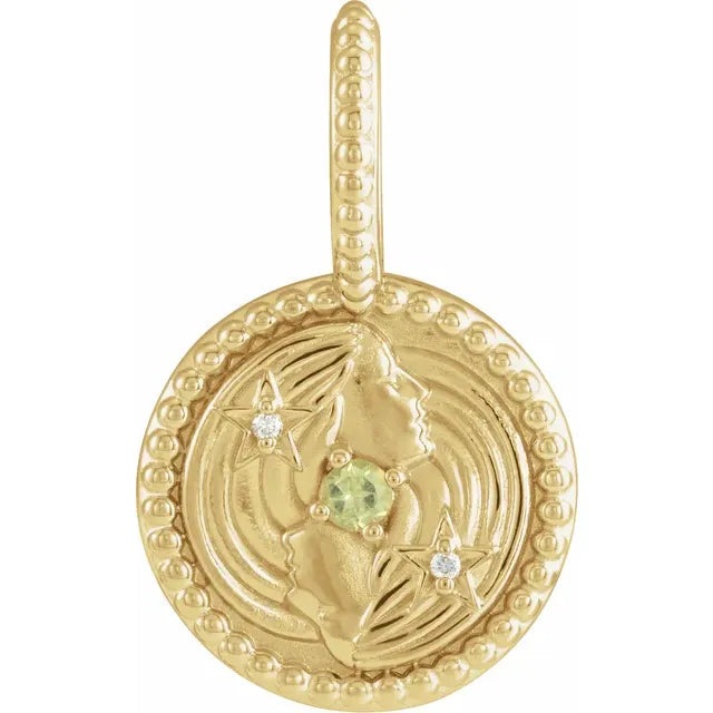 Zodiac and Gemstone Charms