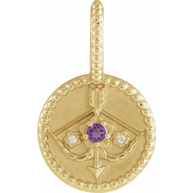 Zodiac and Gemstone Charms