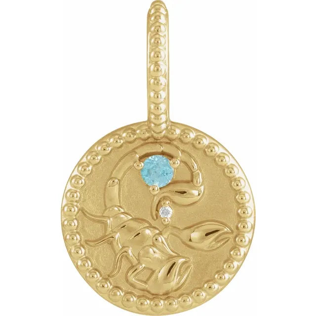 Zodiac and Gemstone Charms
