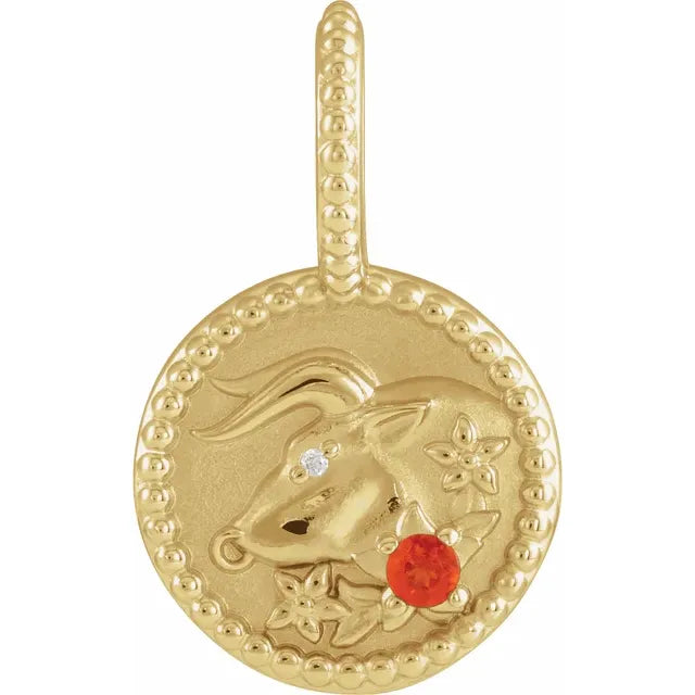 Zodiac and Gemstone Charms
