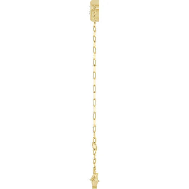 Heart Shaped Diamond Bracelet