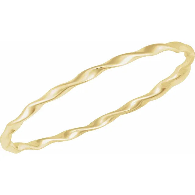 Twisted Bangle Bracelet