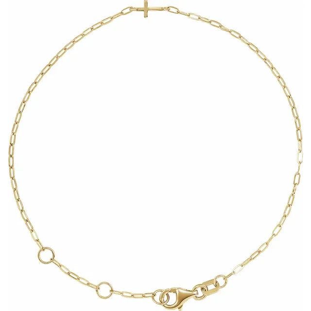 Small Cross Bracelet