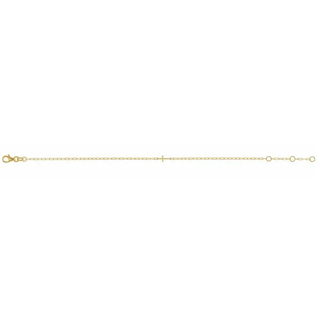 Small Cross Bracelet