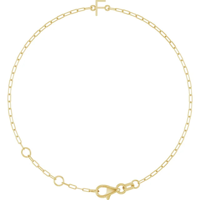 A-Z Initial Bracelet