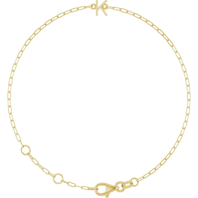 A-Z Initial Bracelet