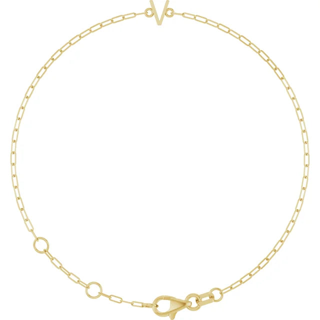 A-Z Initial Bracelet