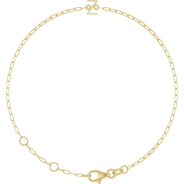 A-Z Initial Bracelet