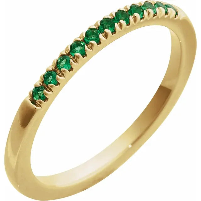 Birthstone Stacking Band Ring