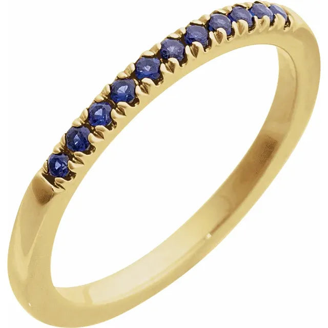 Birthstone Stacking Band Ring