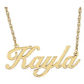 Custom Script Nameplate (EMAIL TO ORDER)