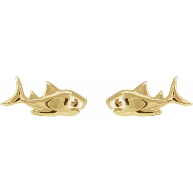 Shark Earrings