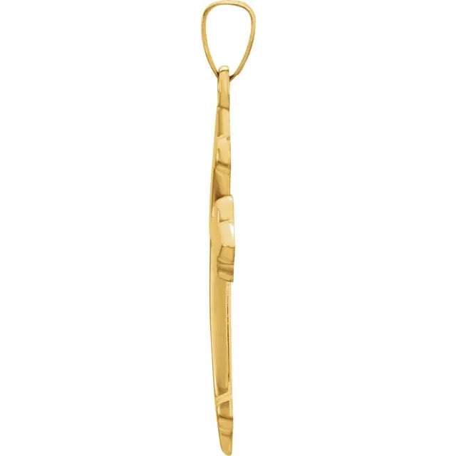 Hollow Cross Pendant