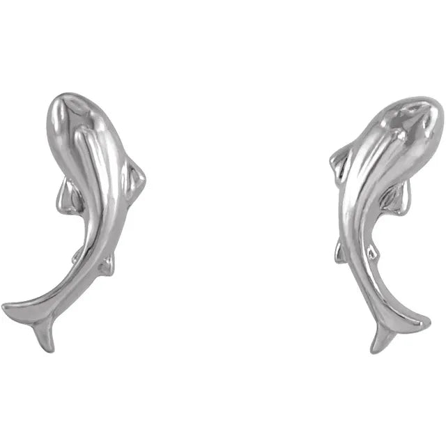 Tiny Koi Fish Earrings