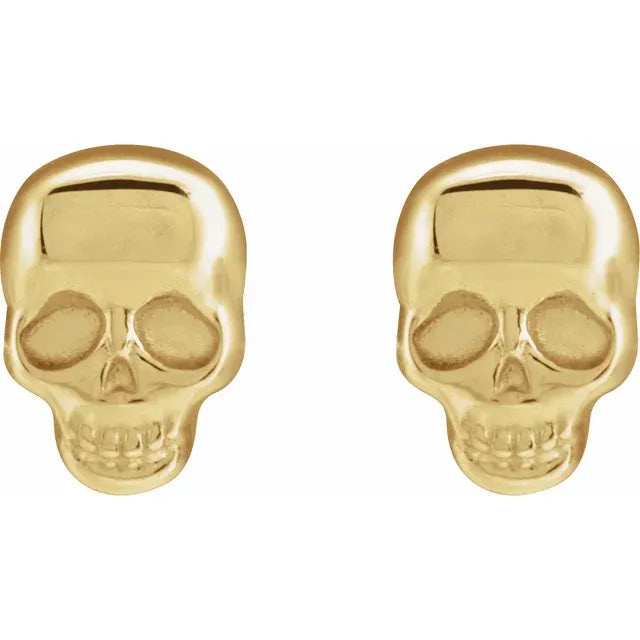 Mini Skull Earrings