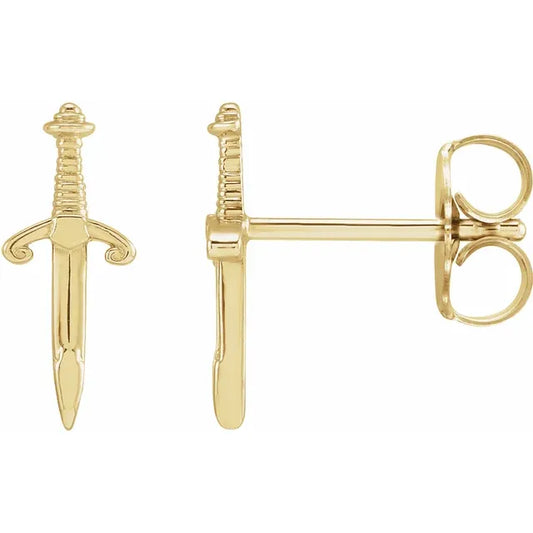 Mini Dagger Earrings
