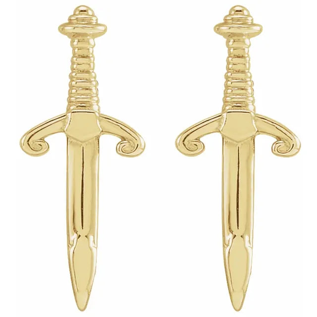 Mini Dagger Earrings