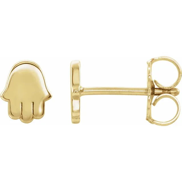 Mini Hamsa Earring