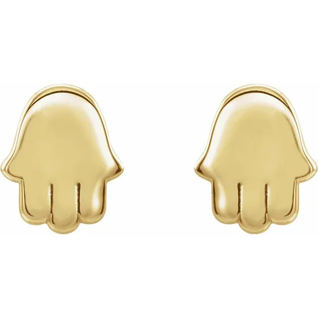 Mini Hamsa Earring